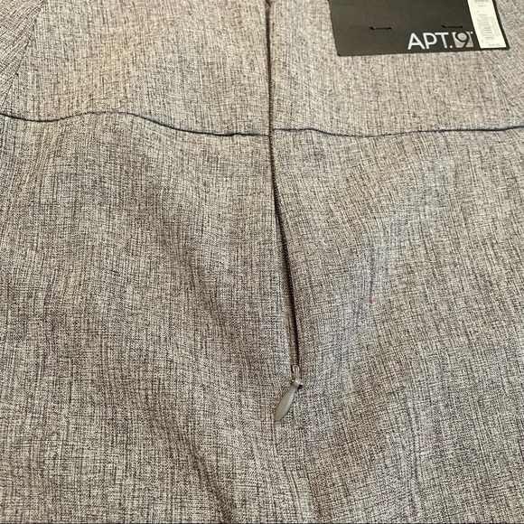 APT. 9 Gray Pencil Skirt NWT Sz. 2 - Picture 12 of 16